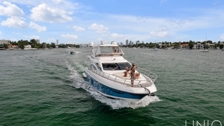 64’ UNIQ Aizmut Blue Fly Yacht