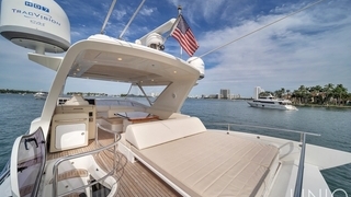 64’ UNIQ Aizmut Blue Fly Yacht