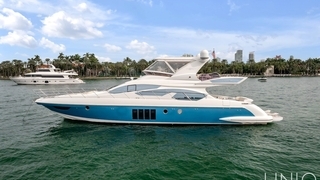 64’ UNIQ Aizmut Blue Fly Yacht