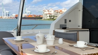 80’ UNIQ Sunseeker Yacht